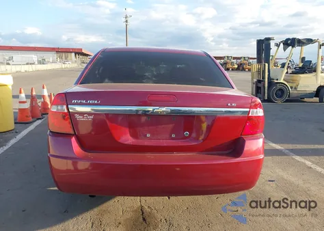 2006 Chevrolet Malibu Ls from USA, damaged, VIN 1G1ZS51F46F241964